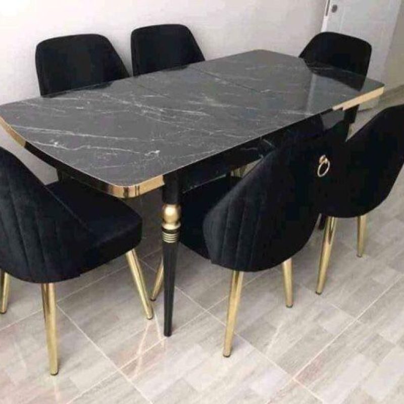 Black Standard Dining Set