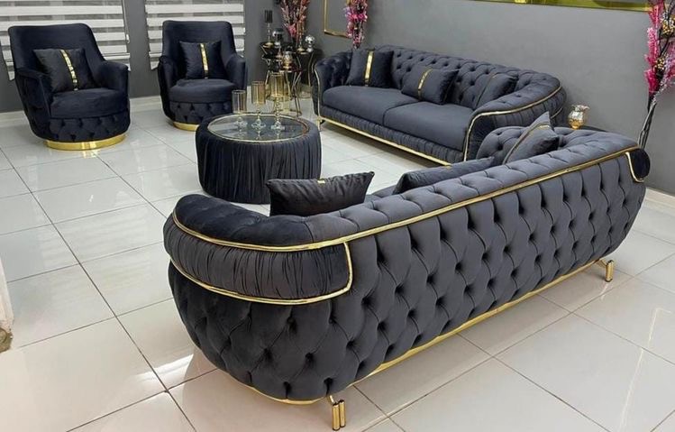 Executive 3-2-1-1 with ottoman