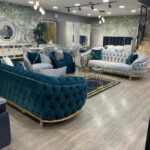 Blue And Gray Tufted-3-2-1-1