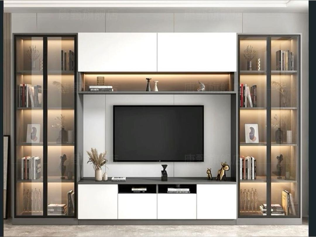 Double shelves console 8ft by 12ft