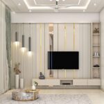 Off White And Gold 8ft by 8ft