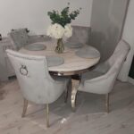 Round Marble Top With A Unique Hook