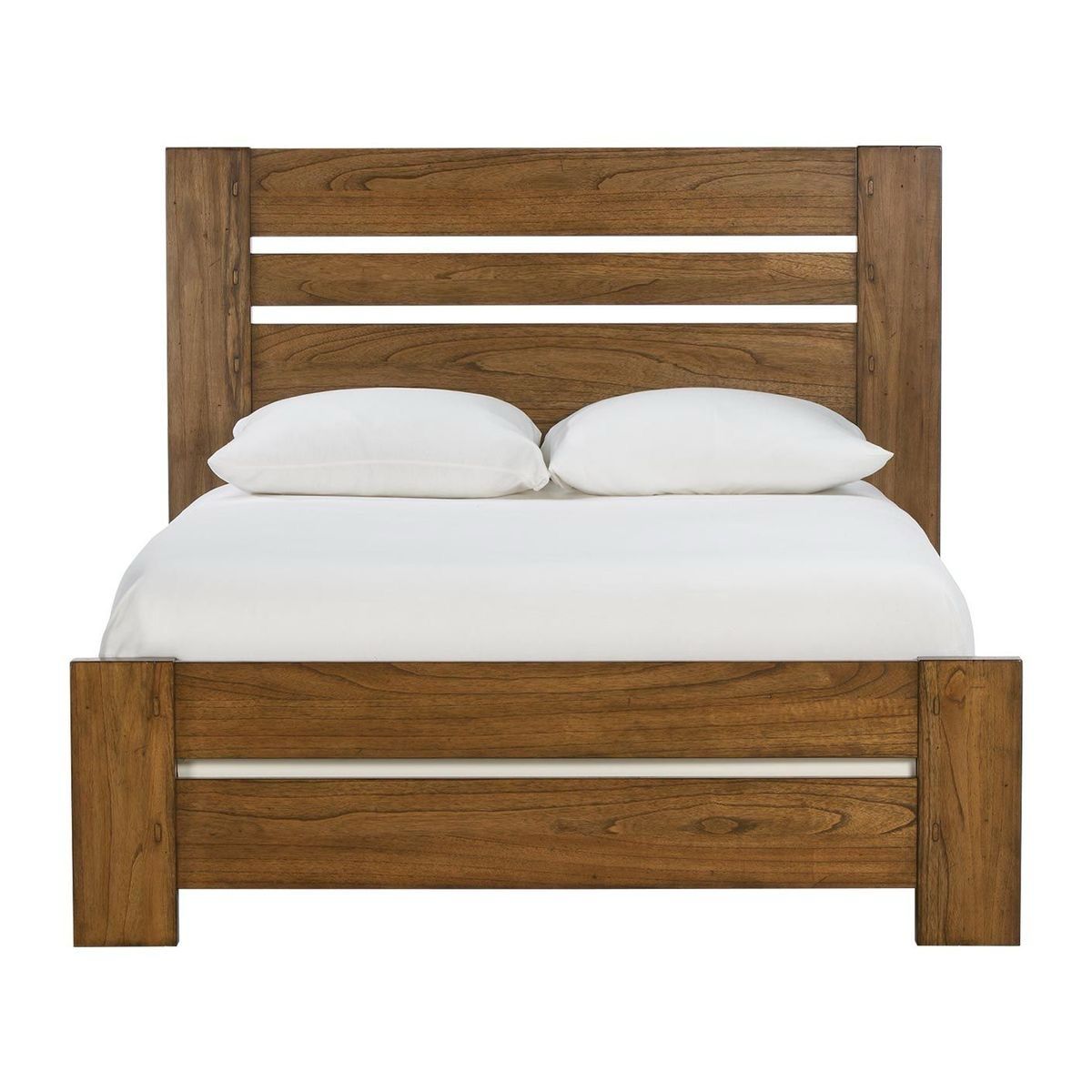 4 and Half by 6 Open Post bed with bedside cabinet