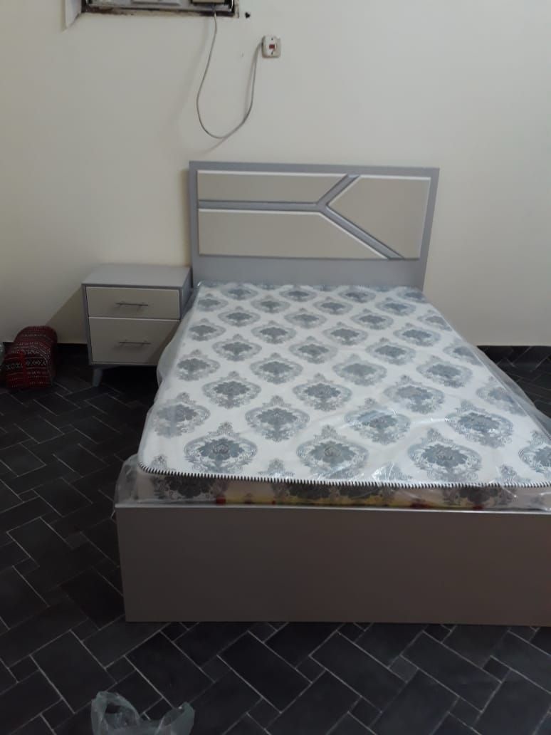 4 and Half by 6 bed with one bedside cabinett