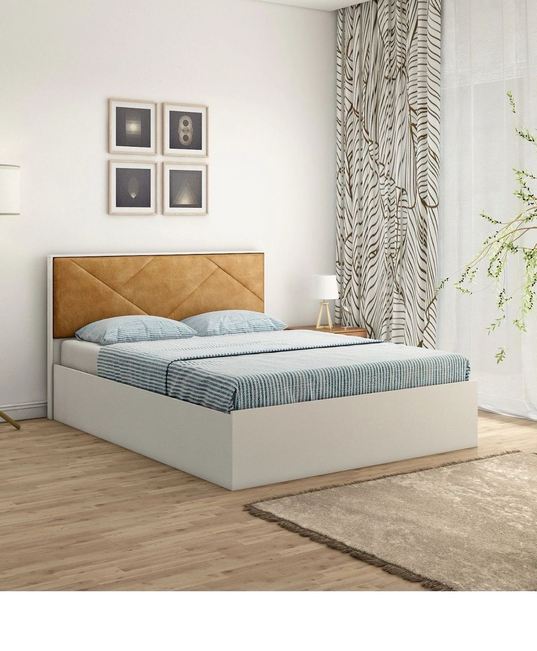 4 and Half by 6 bed