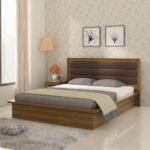 M6 by 6 bed with one bedside cabinet
