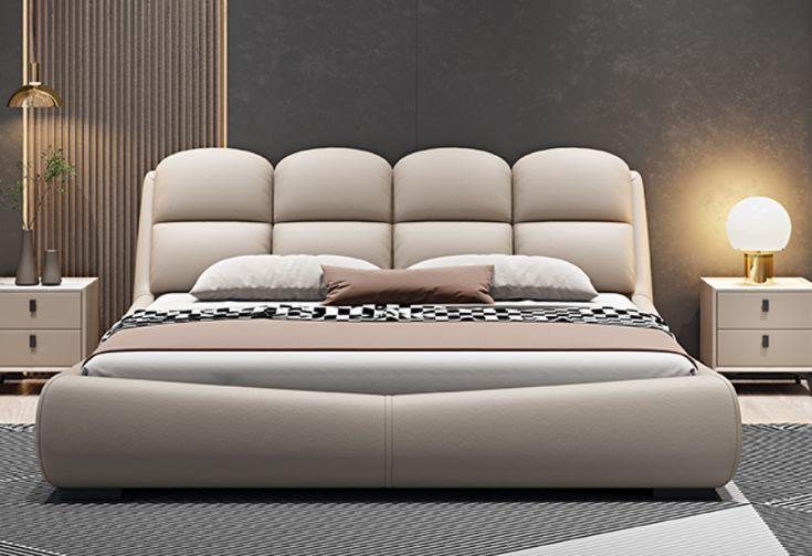 BMw 6 by 6 bed with two bedside cabinets