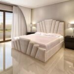 Eagle 6 by 6 master bed with bedside cabinets