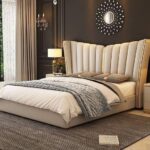 Eaglet 6 by 6 bed with two bedside cabinets