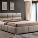 Sofaback 6 by 6 bed with two bedside cabinets